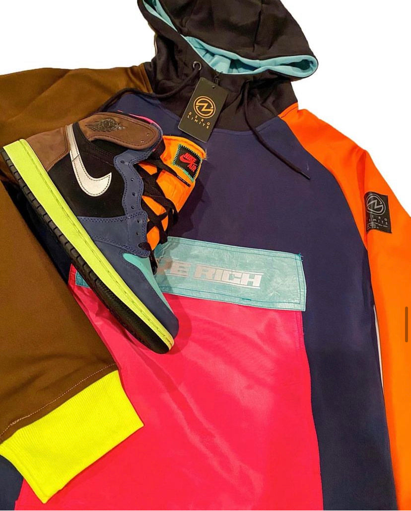 "Retro Shock" Sports Tech Hoodie