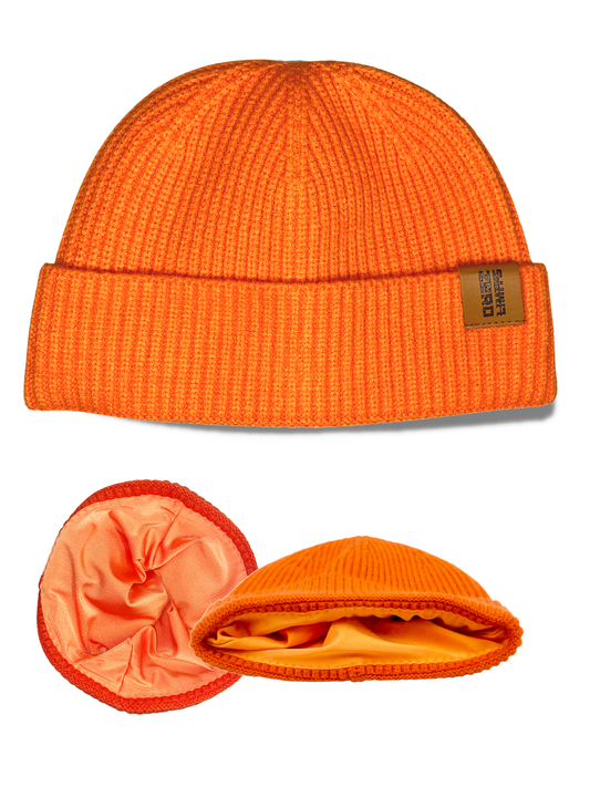 "Locked in" Satin lined beanie Starburst