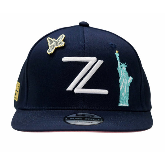 ZL "Lady Liberty" Classic Navy Snap Back